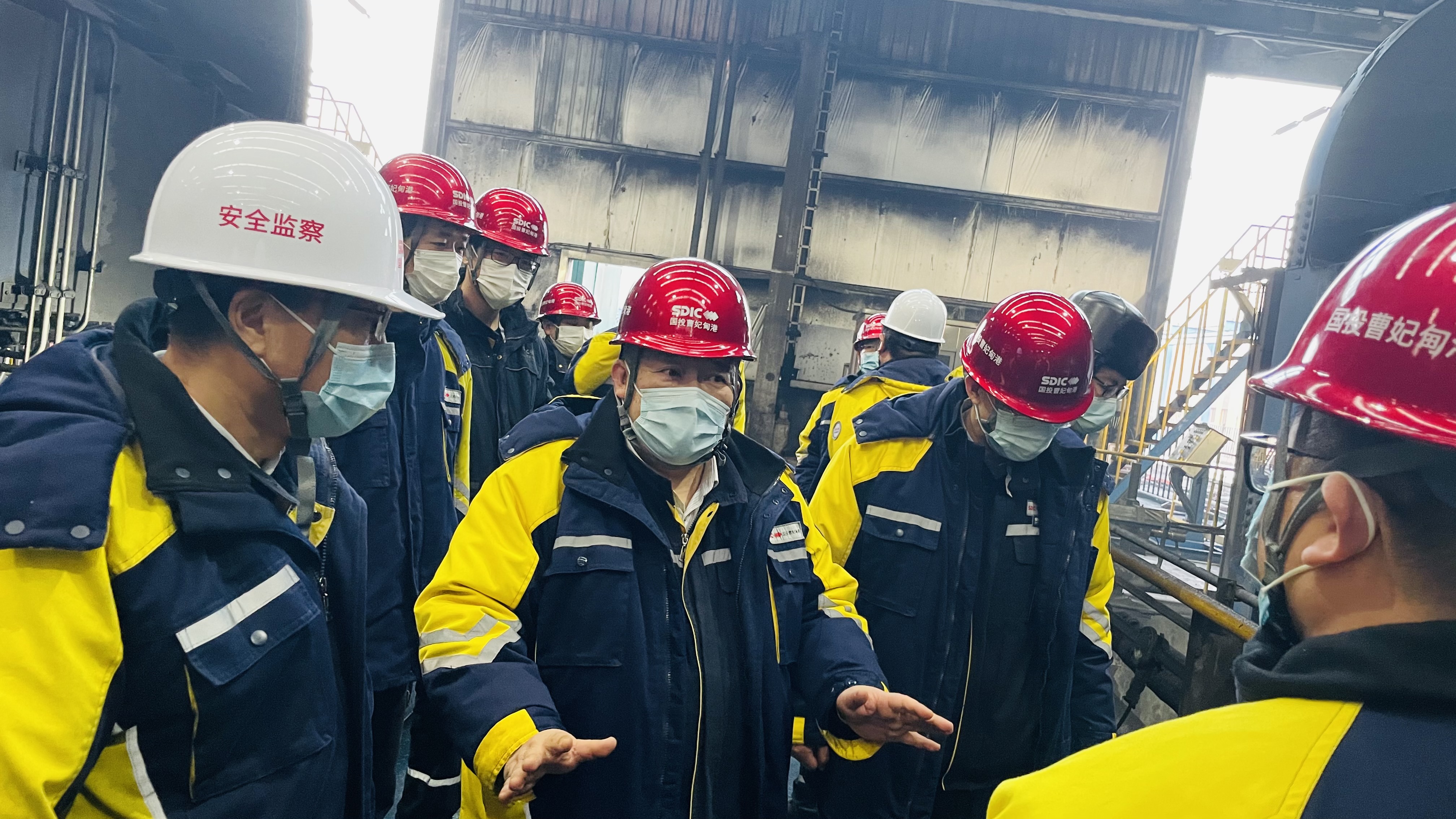 國(guó)投曹妃甸港開(kāi)展春節前安全生(shēng)産大(dà)檢查