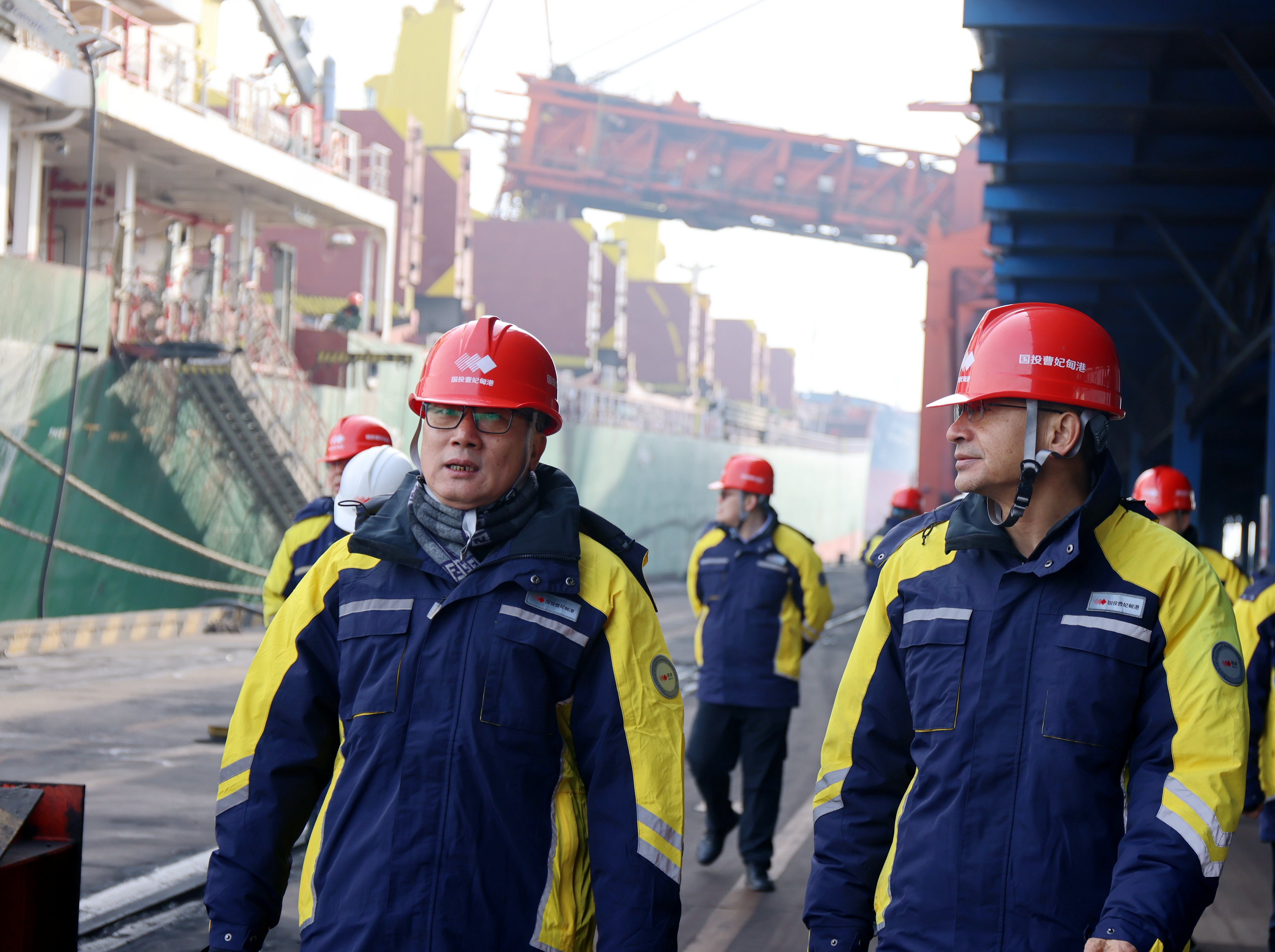 國(guó)投集團總裁助理(lǐ)、安全總監趙金(jīn)生(shēng)一(yī)行(xíng)莅臨公司開(kāi)展節前安全督導檢查